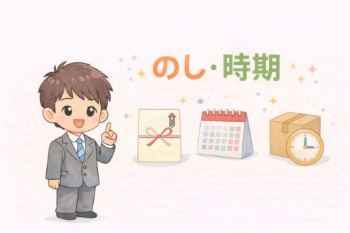 のし・タイミング
