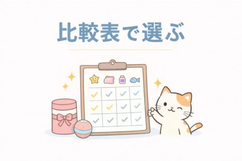 比較表で選ぶ